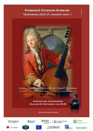 Fundació Studium Aureum, concertino nº1, Bach i Telemann