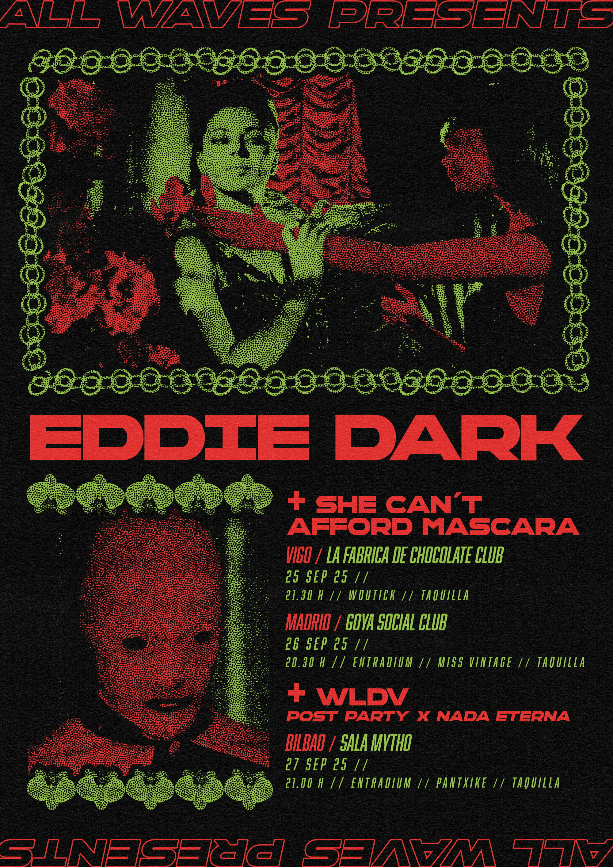 EDDIE DARK (GR) Y SHE CANT AFFORD MASCARA (DK)_EBM_Darkwave_Madrid