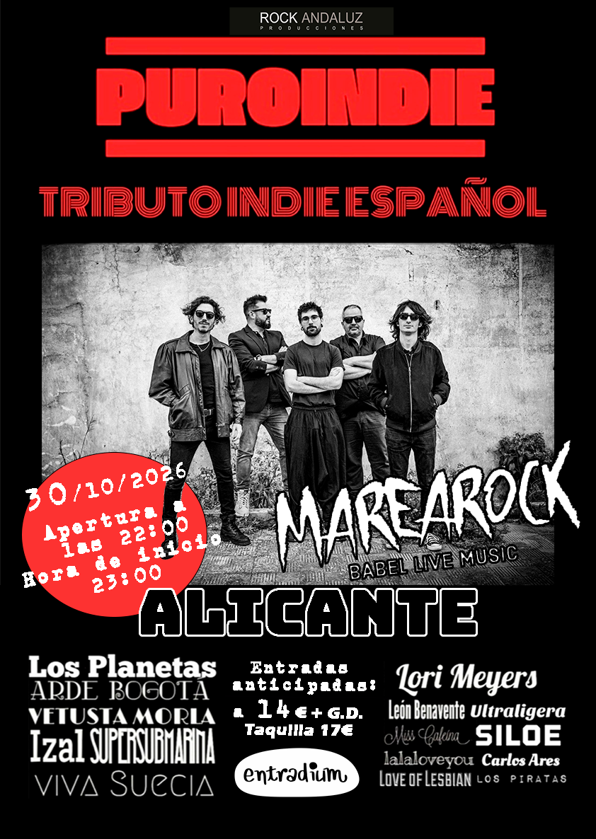 Puro Indie en Alicante en Sala Marea Rock