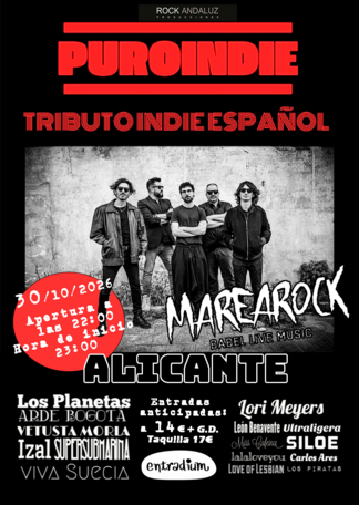 Puro Indie en Alicante - Sala Marea Rock