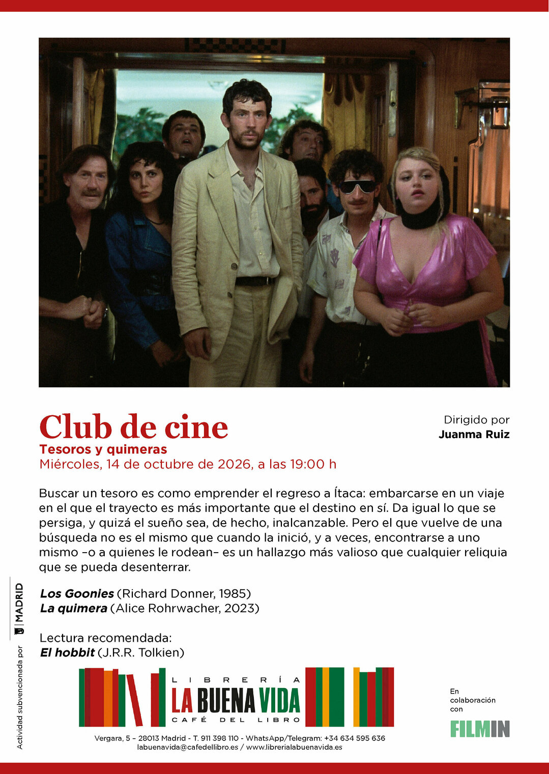 Club de cine con Juanma Ruiz: Tesoros y quimeras