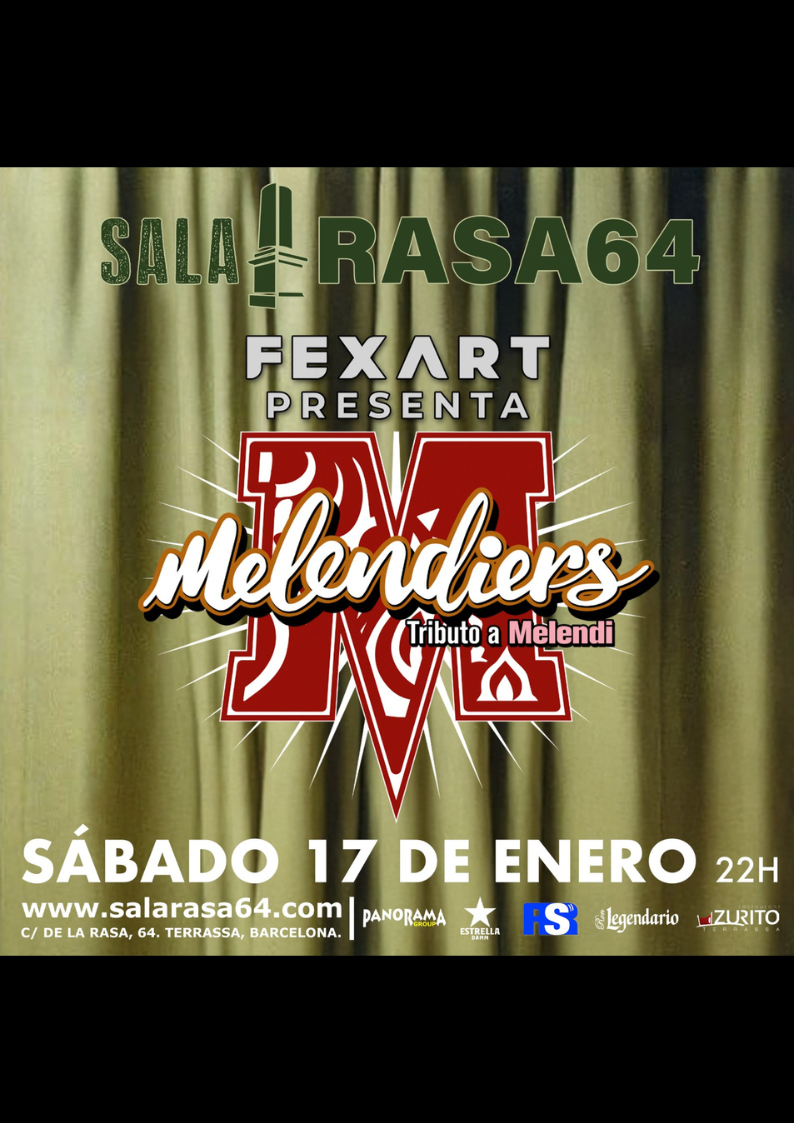 MELENDIERS TRIBUTO MELENDI TERRASSA RASA 64