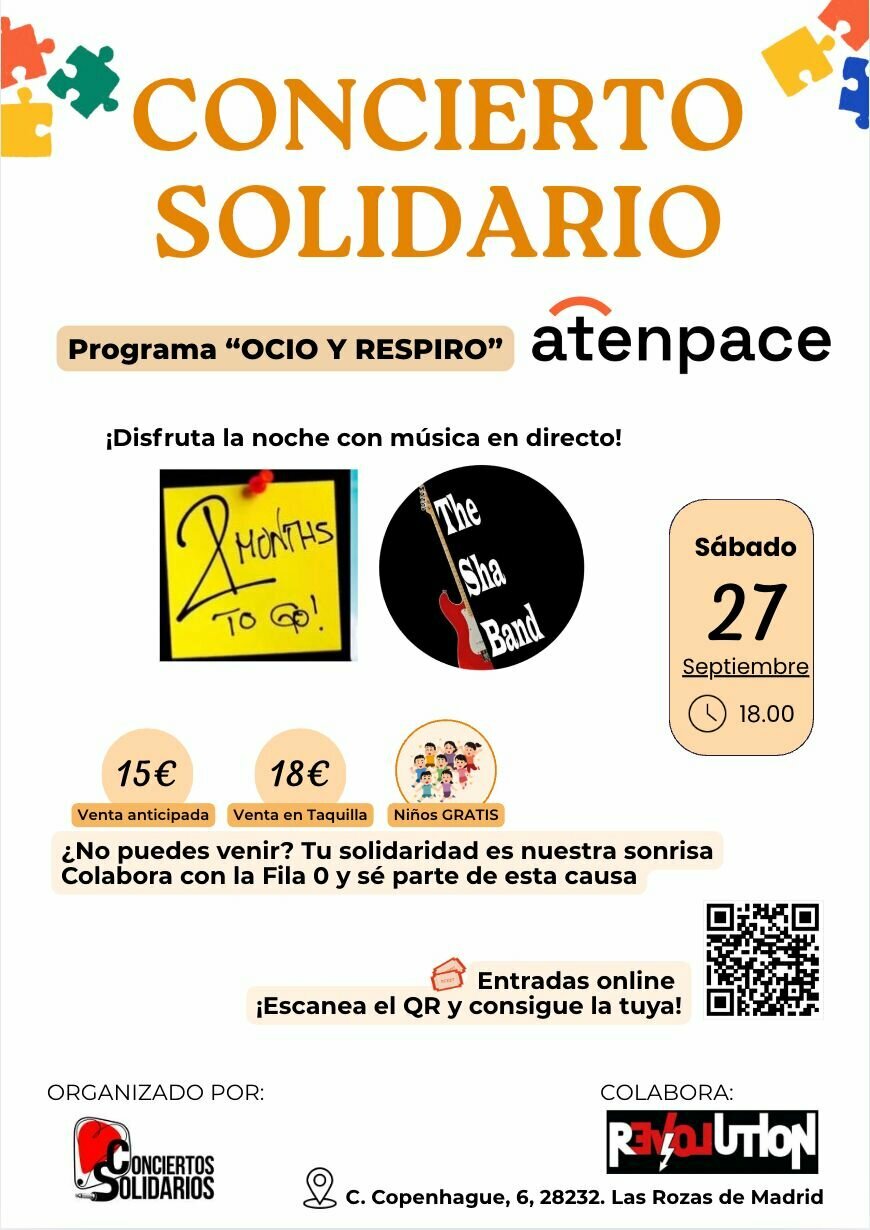 CONCIERTO SOLIDARIO A FAVOR DE ATENPACE