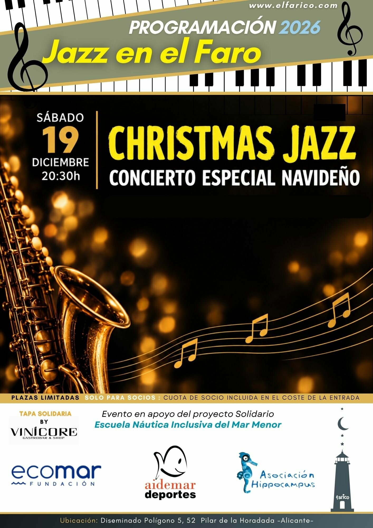 JAZZ EN EL FARO: CHRISTMAS JAZZ