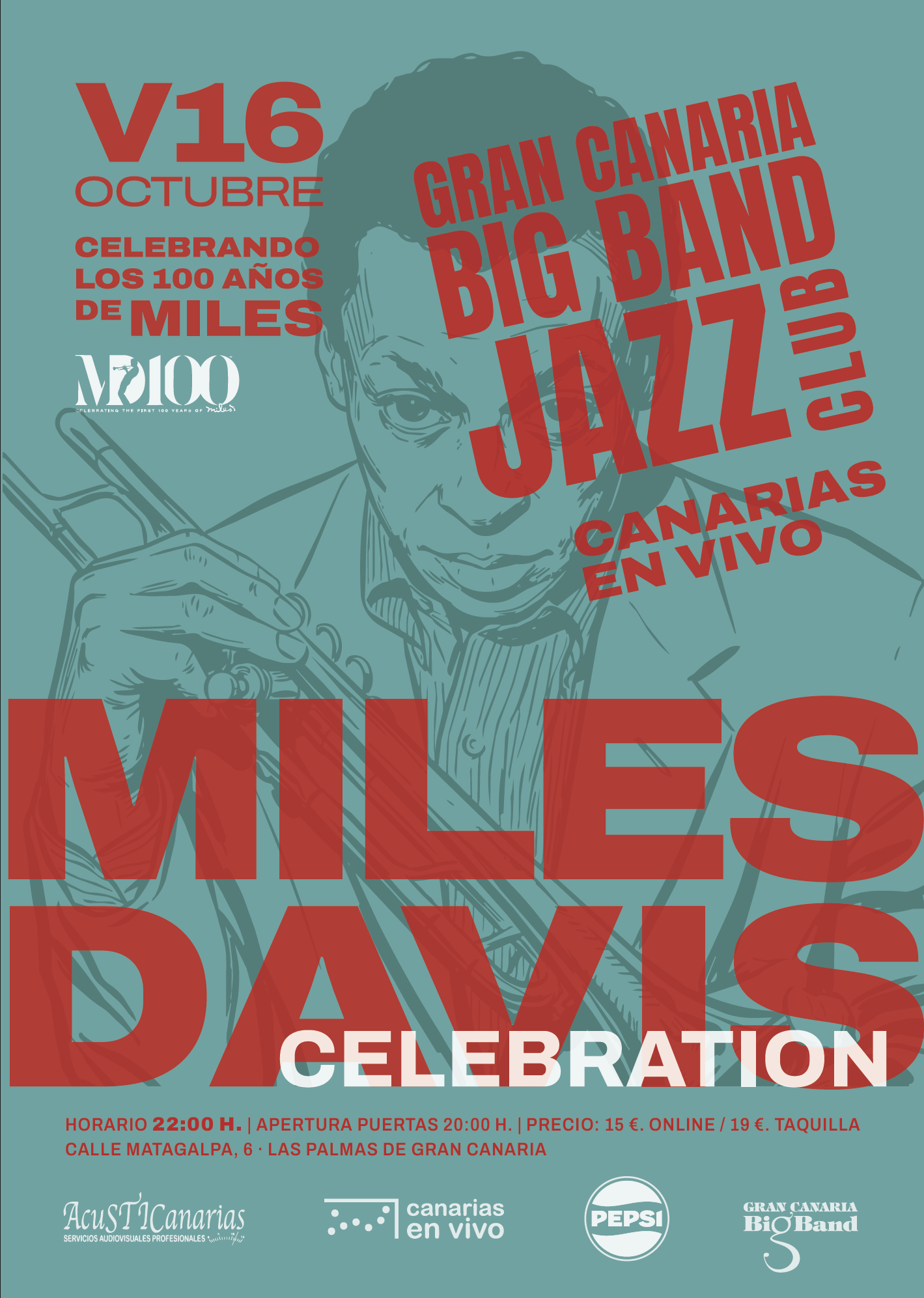 GRAN CANARIA BIG BAND JAZZ CLUB EN CANARIAS EN VIVO - CONCIERTO EN LAS PALMAS