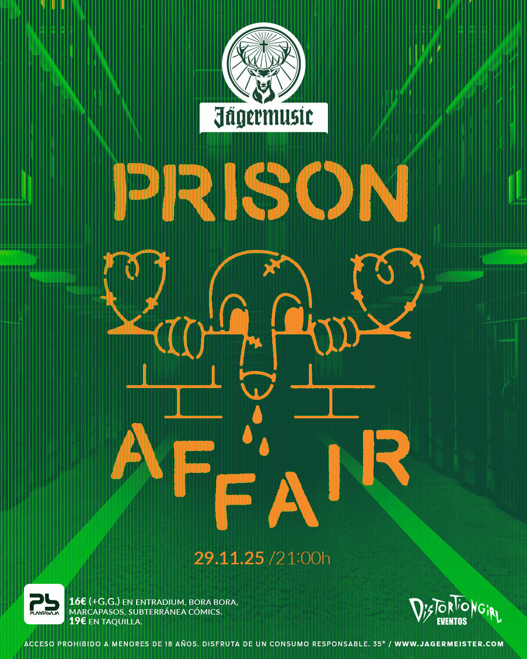 Prison Affair en concierto