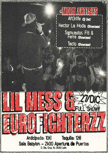 Lil Mess Rsa LIL MESS & EUROFIGHTERZZ LIVE (+Tacto +Hector La Moda +Samuastor, Fiti ...