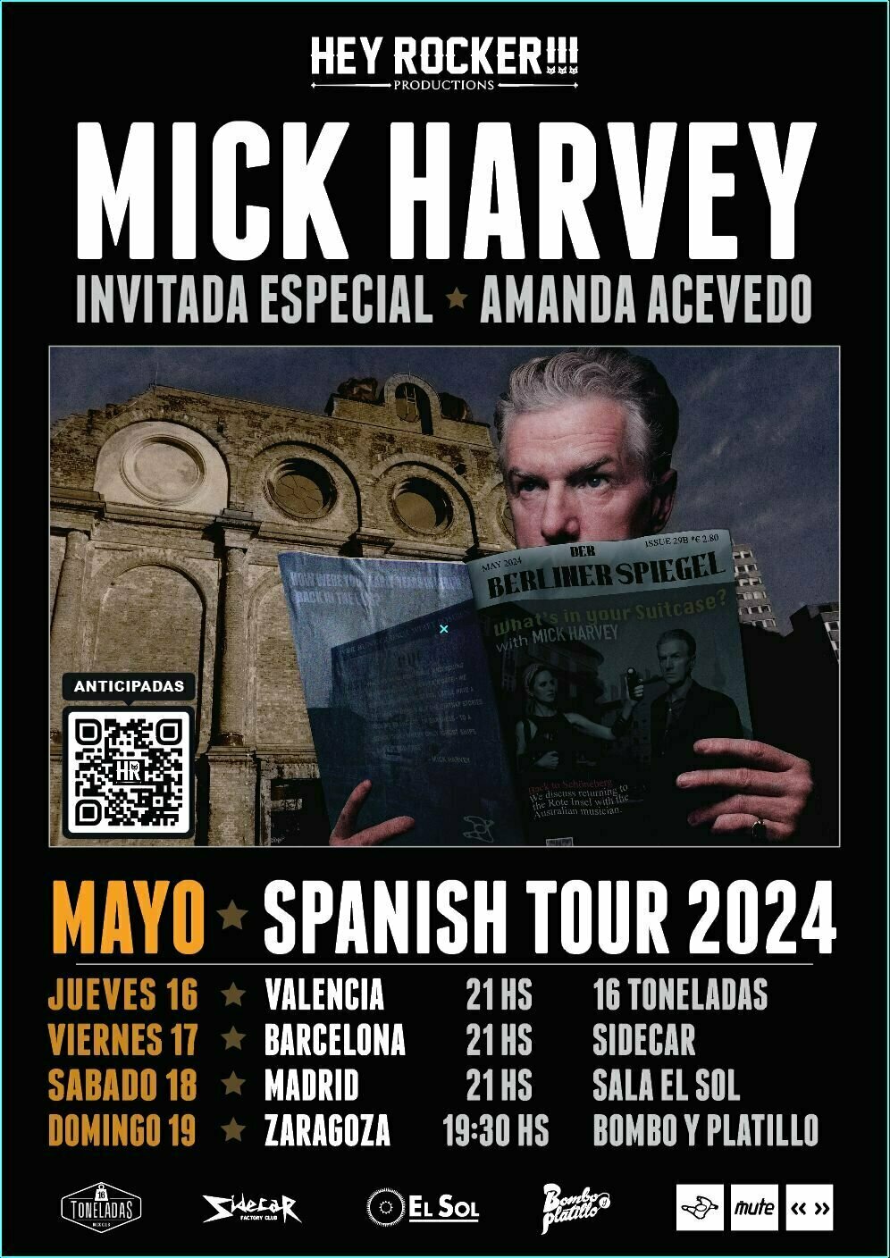 Tickety | Mick Harvey en España