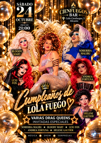 CUMPLEAÑOS DE LOLA FUEGO