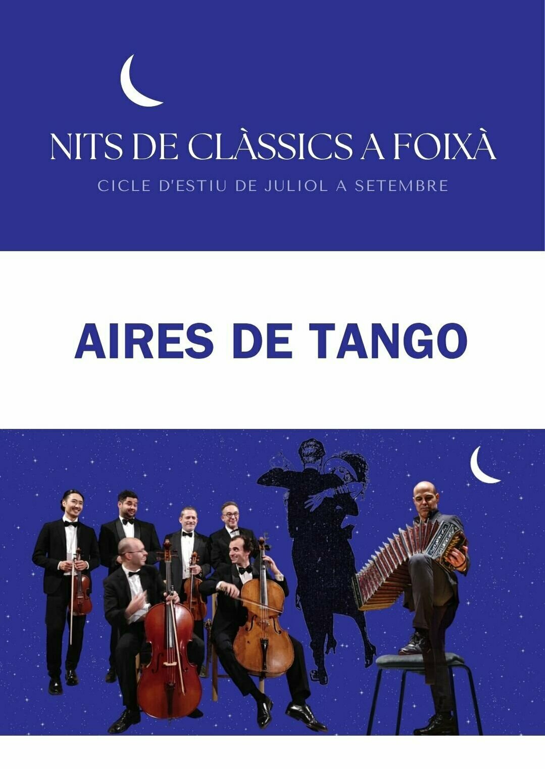 Buy tickets for Aires de tango, in Foixà | entradium, by Nits de