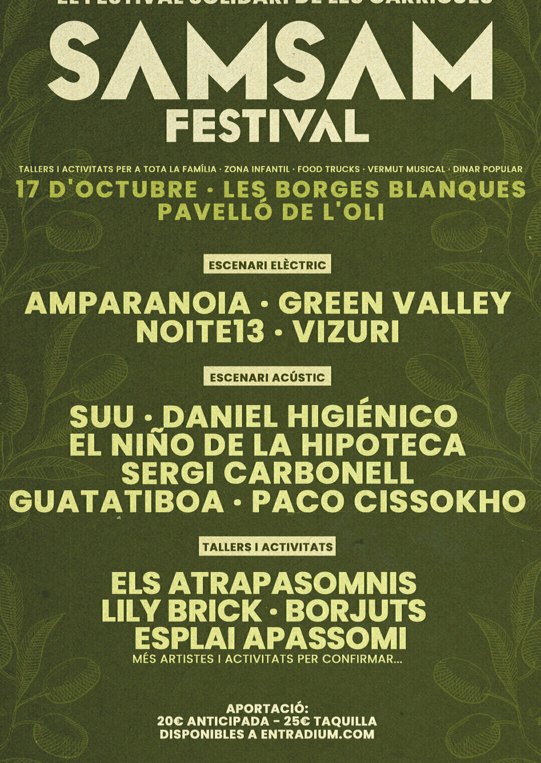 SAM SAM FESTIVAL 26 LES BORGES BLANQUES
