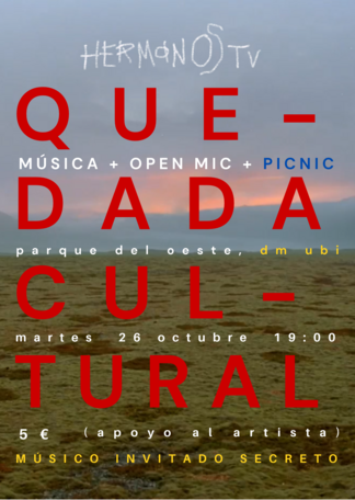 ARTISTA SECRETO + MICRO ABIERTO + PICNIC