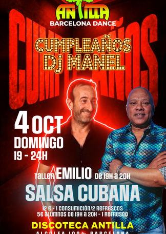 ANTILLA SALSA BARCELONA - DOMINGO 4 OCT26