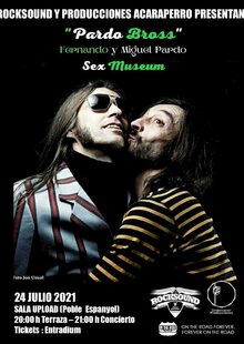Event poster pardo bros