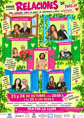 RELACIONES DE PAREJA Dirección Hermanos Empar i Miquel Aparisi