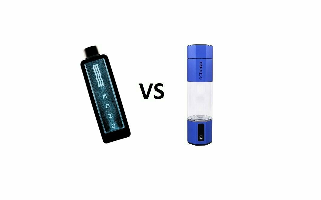 Echo Flask vs. Echo Go+ : A Detailed Comparison - Which One Is The BEST Hydrogen Water Bottle ?