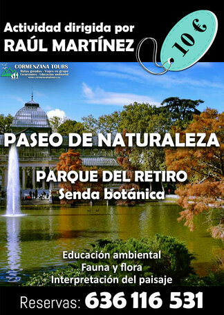 Compra entradas para PARQUE DEL RETIRO: Botánica y ornitología Paseo de ...