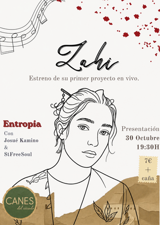 ZAHI - ENTROPÍA estreno de primer proyecto en vivo