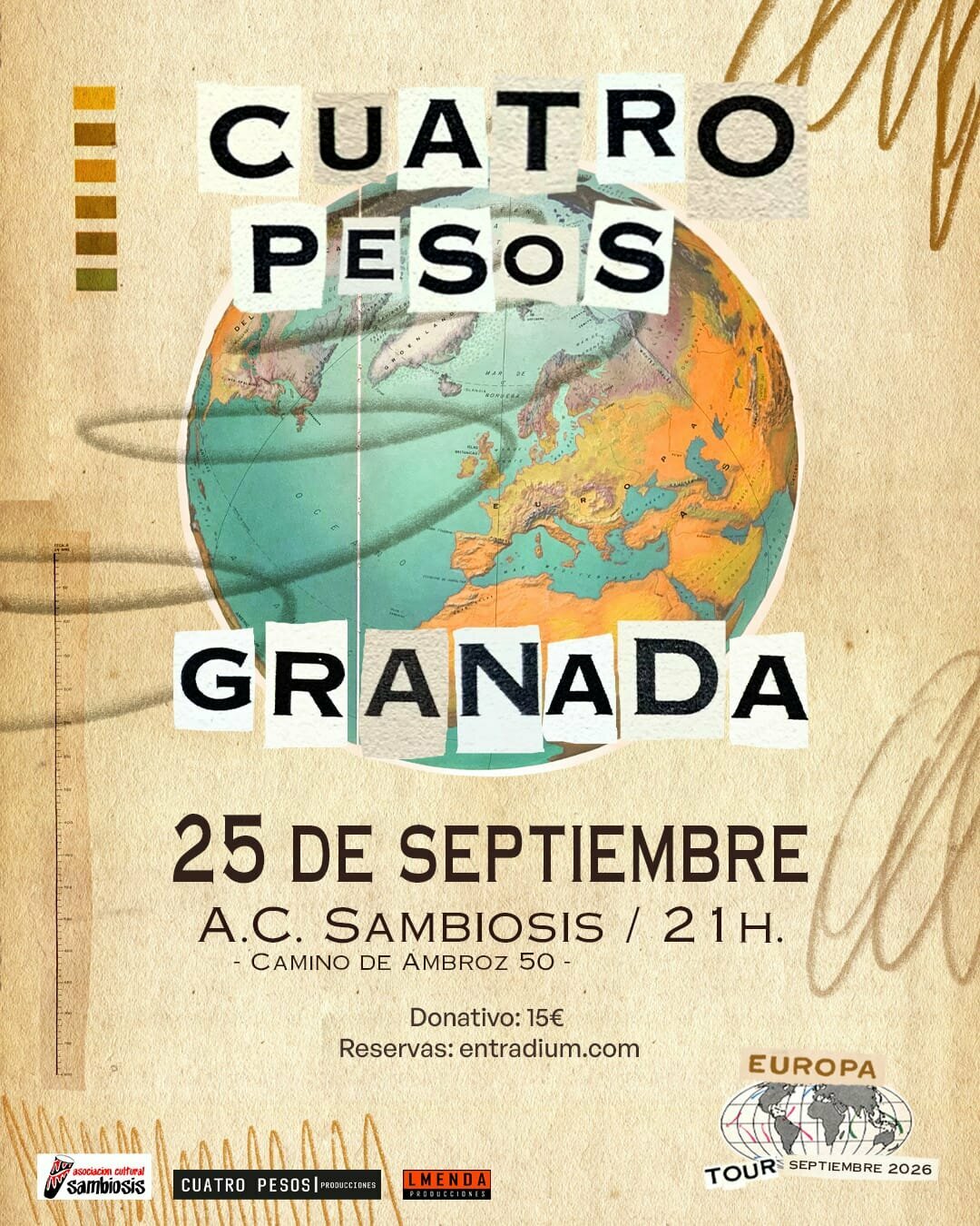 Cuatro Pesos de Propina en Granada