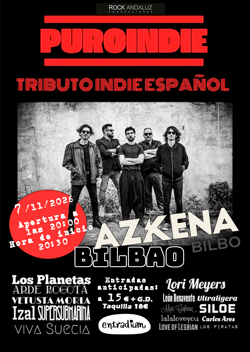 Puro Indie en Bilbao en Sala Azkena