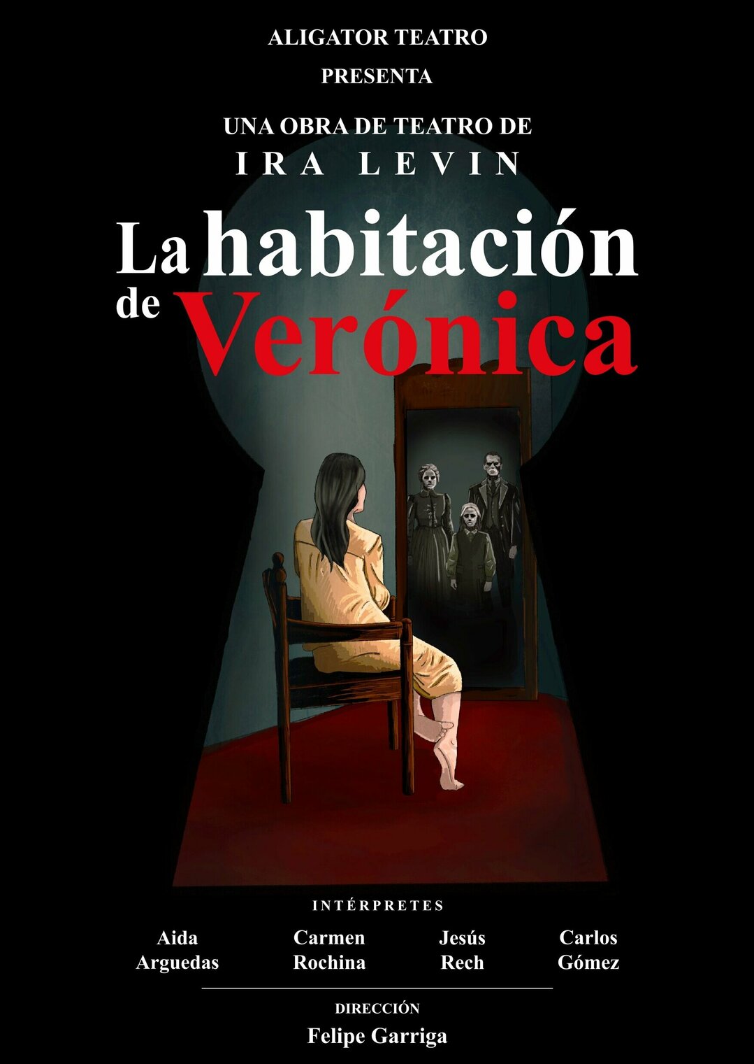 La habitación de Verónica, obra d'Ira Levin al Teatro Carolina
