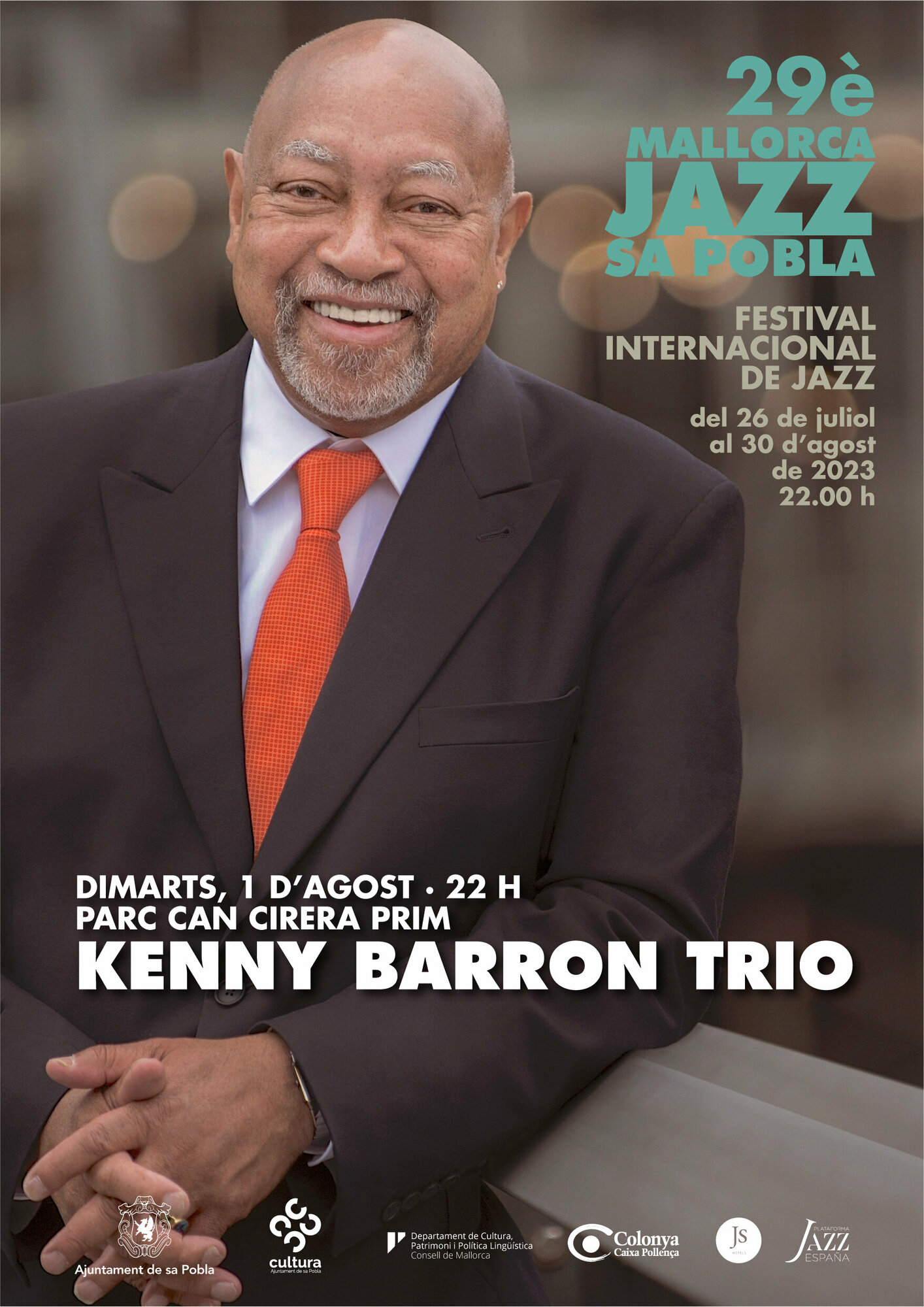 Compra entrades per a KENNY BARRON TRIO. 29è FESTIVAL MALLORCA JAZZ SA POBLA , a sa Pobla Compra entrades per a KENNY BARRON TRIO. 29è FESTIVAL MALLORCA JAZZ SA POBLA , a sa Pobla