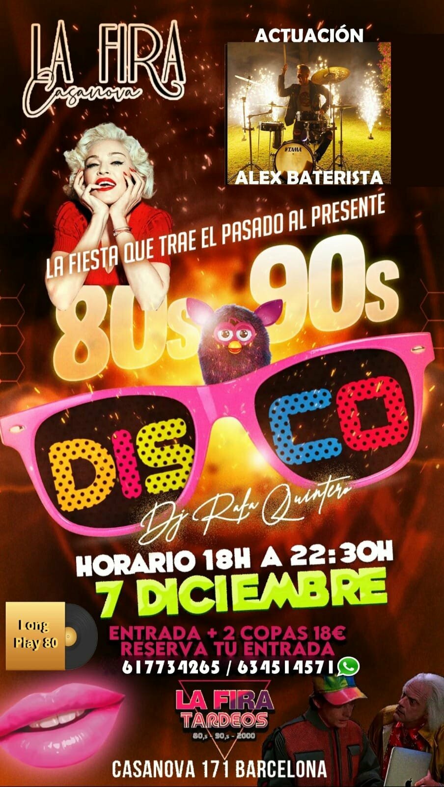 Compra entradas para Tardeo Viajamos a los 80s y 90s, en Barcelona